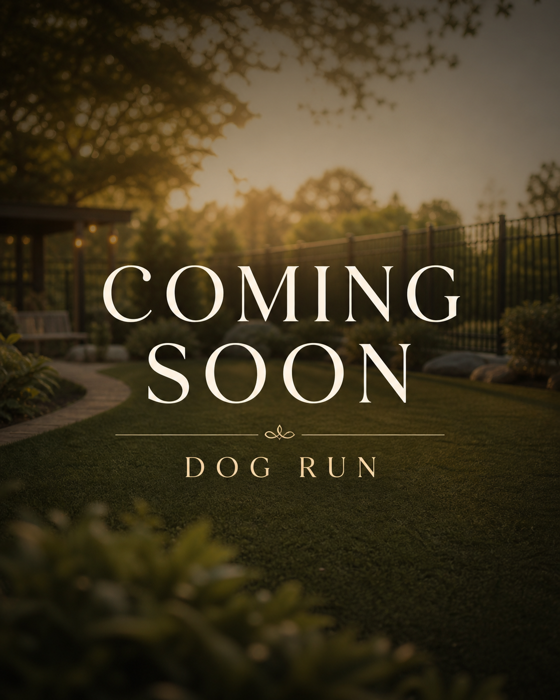 ドッグラン Coming Soon